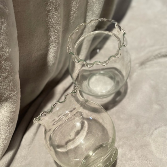 ‼️3/$33‼️ ✨🍶Glass Candle holders🍶✨ - Picture 5 of 5